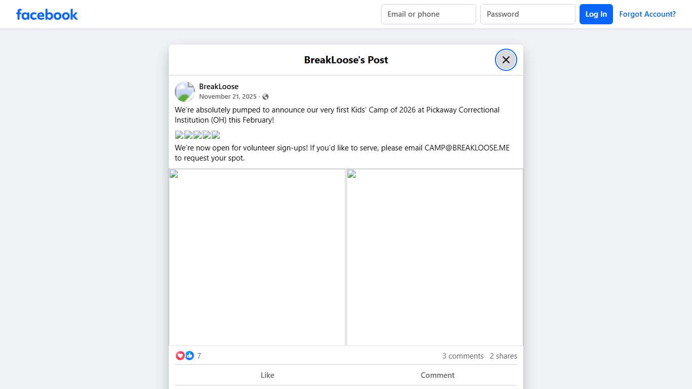BreakLoose - We’re absolutely pumped to announce our very... | Facebook